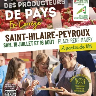 Marché des Producteurs de Pays de Saint-Hilaire Peyroux