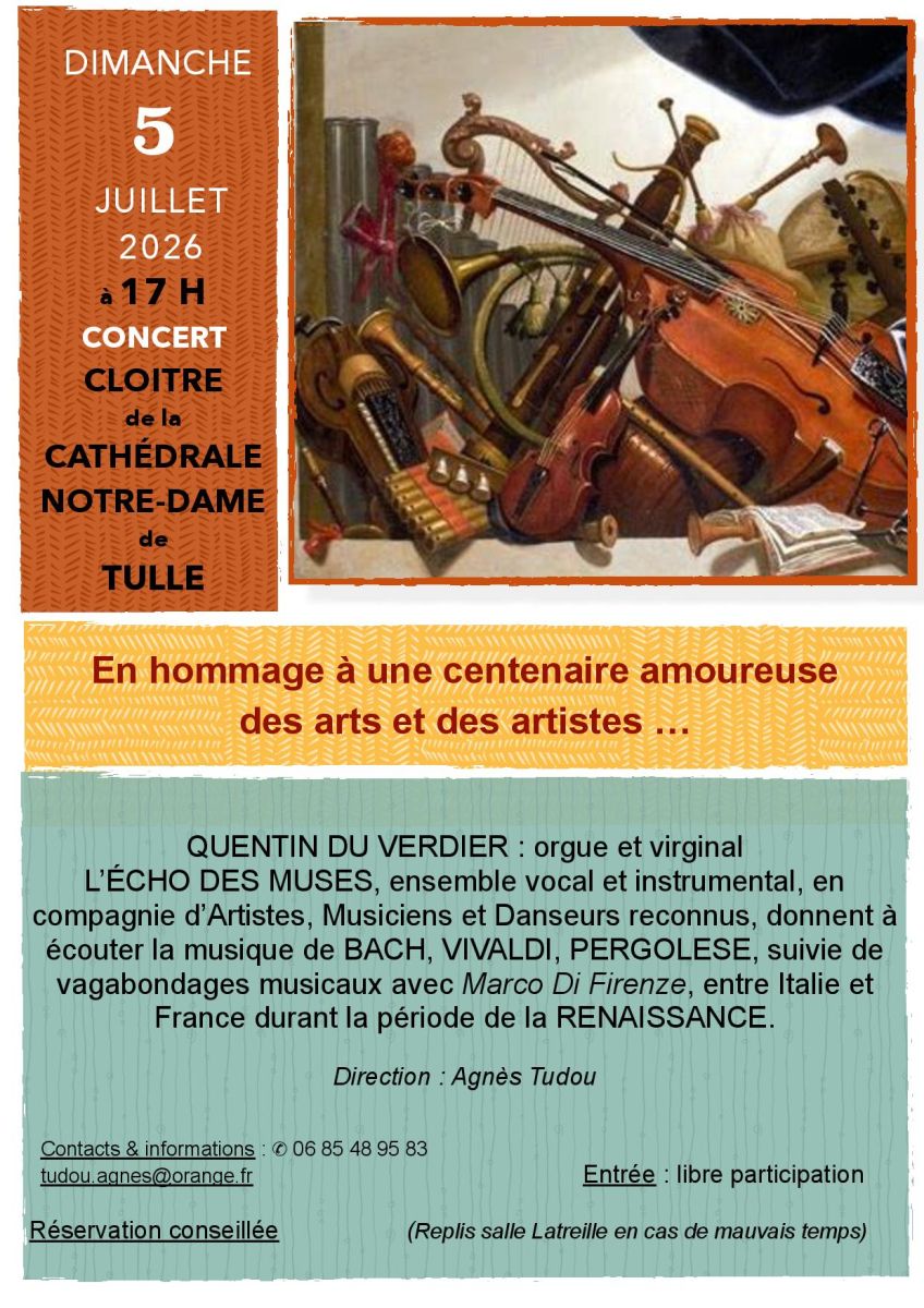 Concert de l'Echo des Muses