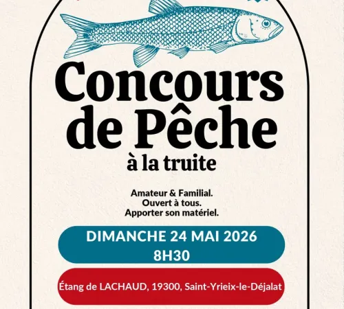 Concours de pêche à la truite