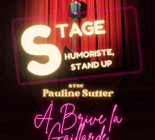 Stages de Stand-Up-Pauline Sutter