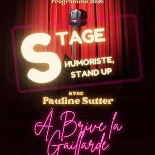 Stages de Stand-Up-Pauline Sutter