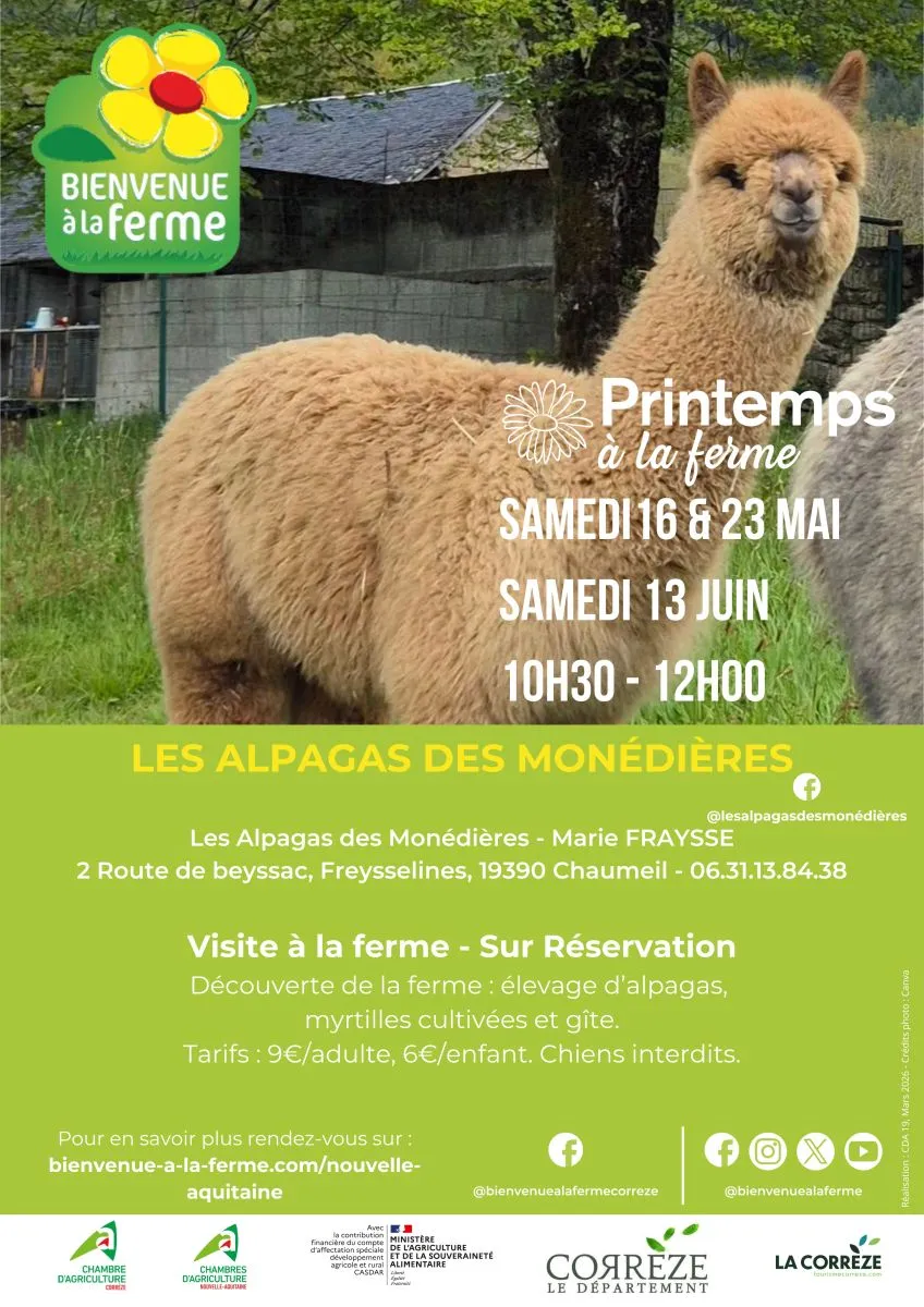 Printemps à la ferme ... - Crédit: CDA19