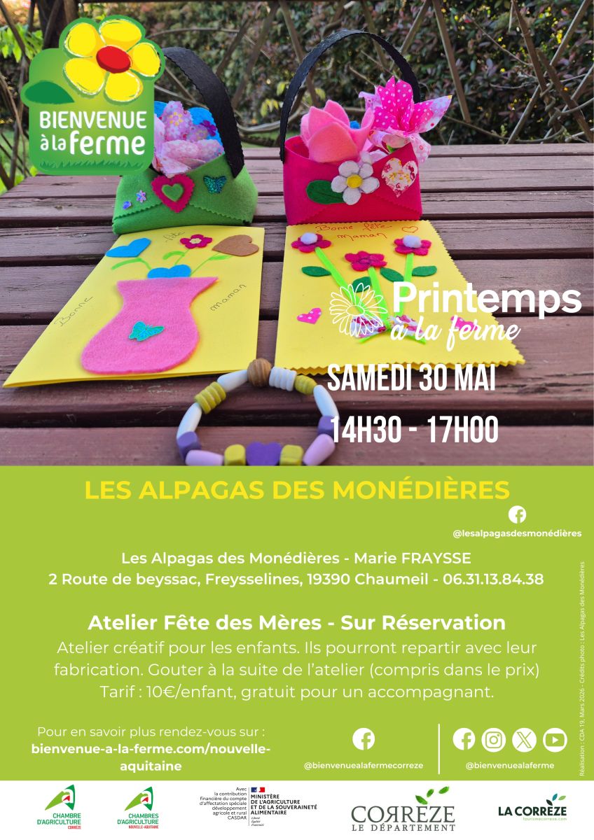 Printemps à la ferme - Les Alpagas des Monédières