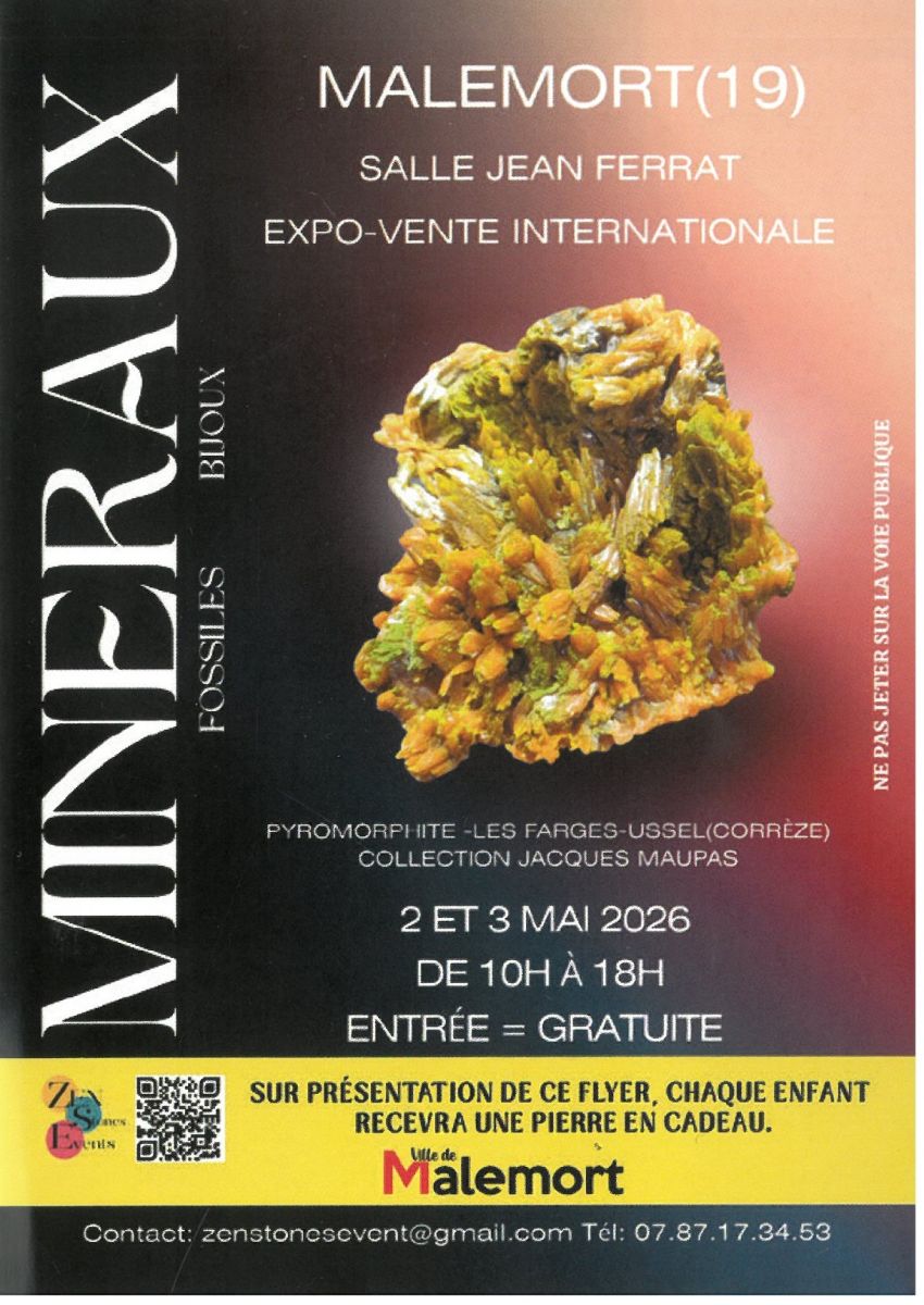 Salon des Minéraux, fossiles et bijoux - Expo- ...