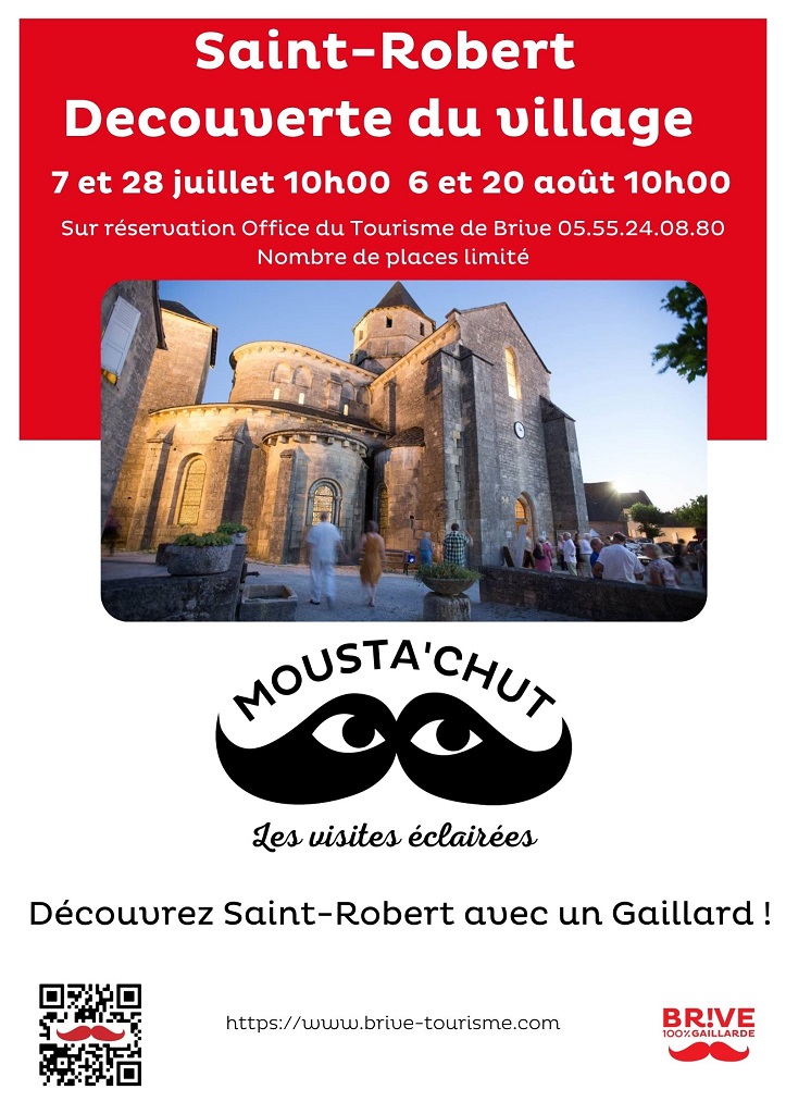 MOUSTA'CHUT : visite de Saint-Robert