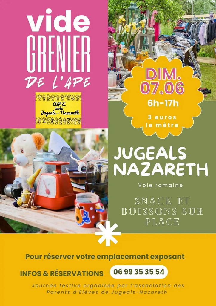 Vide grenier de l'APE