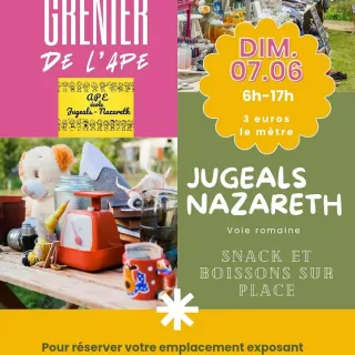 Vide grenier de l'APE