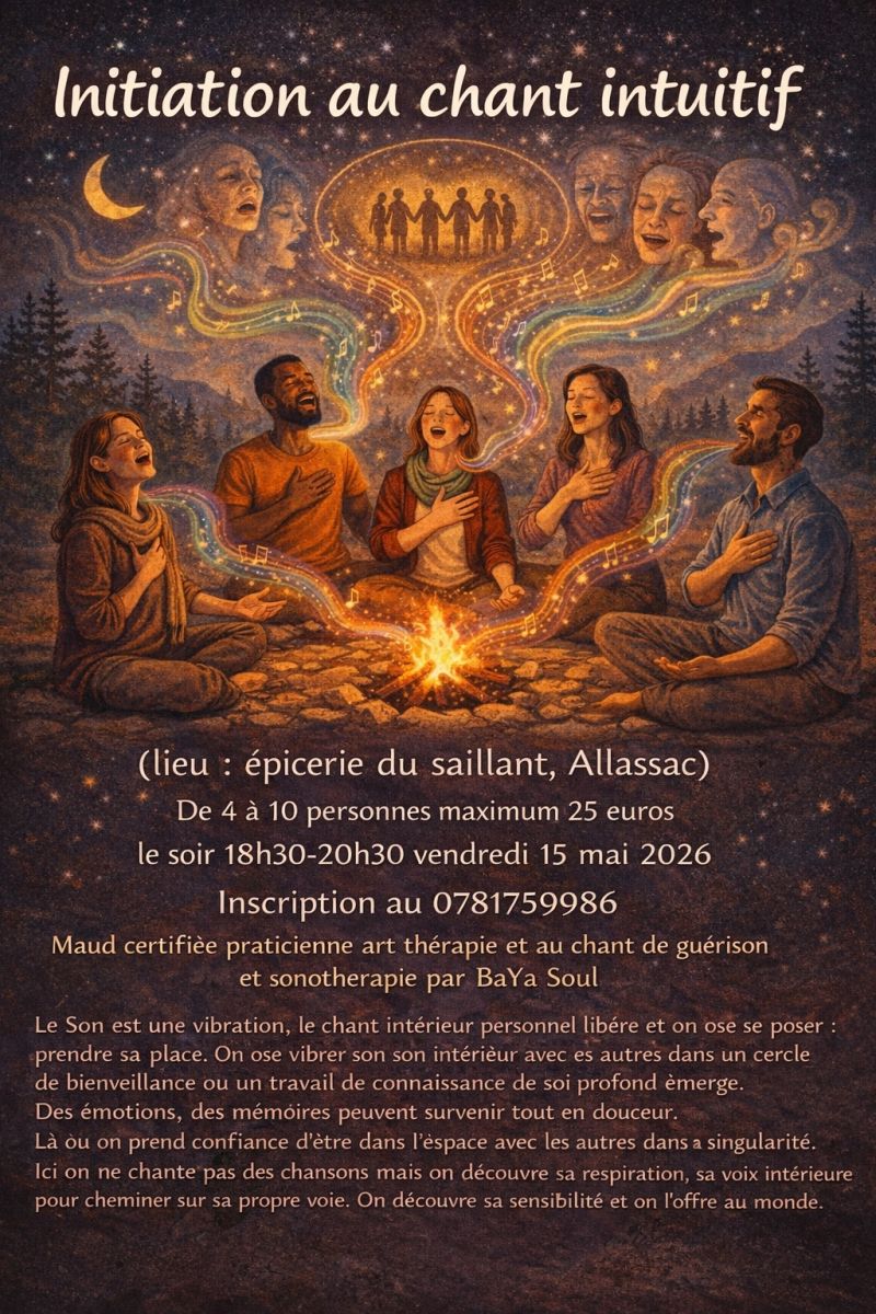 Initiation au chant intuitif