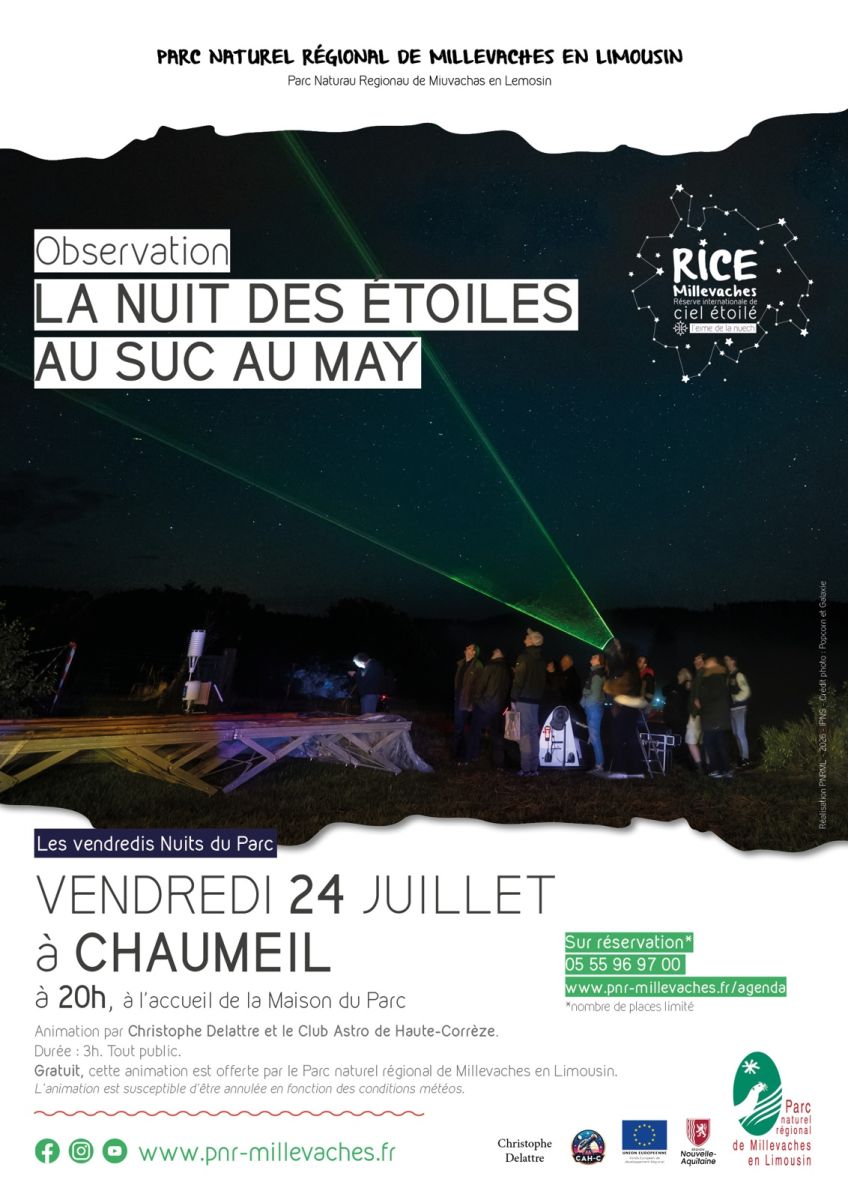 La nuit des étoiles au Suc au May