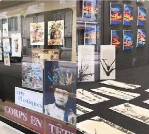 L'atelier corps en tête - exposition arts plastiques et BD