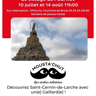 MOUSTA'CHUT : Le village de Fournet à St Cernin de Larche