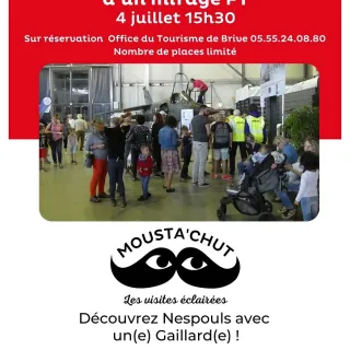 MOUSTA'CHUT : Découverte d'un mirage F1 à Nespouls
