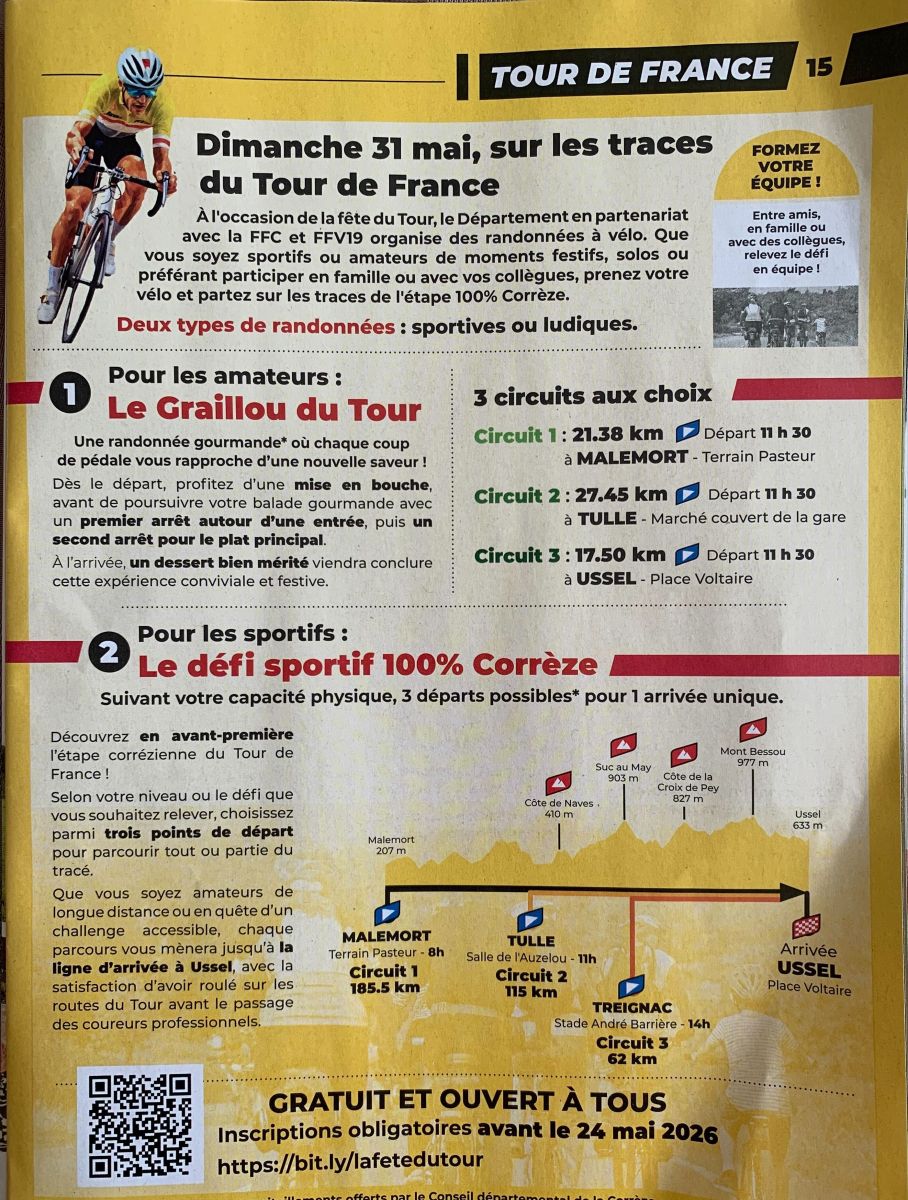 Le défi sportif 100% Corrèze