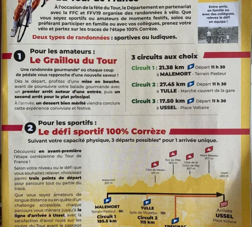 Le défi sportif 100% Corrèze