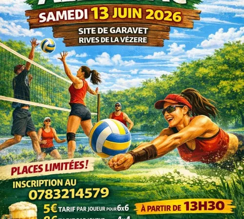 Volley : tournoi sur herbe