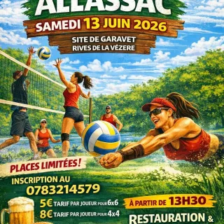 Volley : tournoi sur herbe