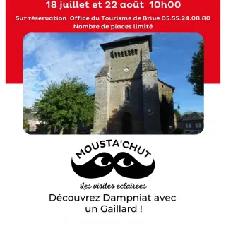 MOUSTA'CHUT: Visite à la découverte de Dampniat
