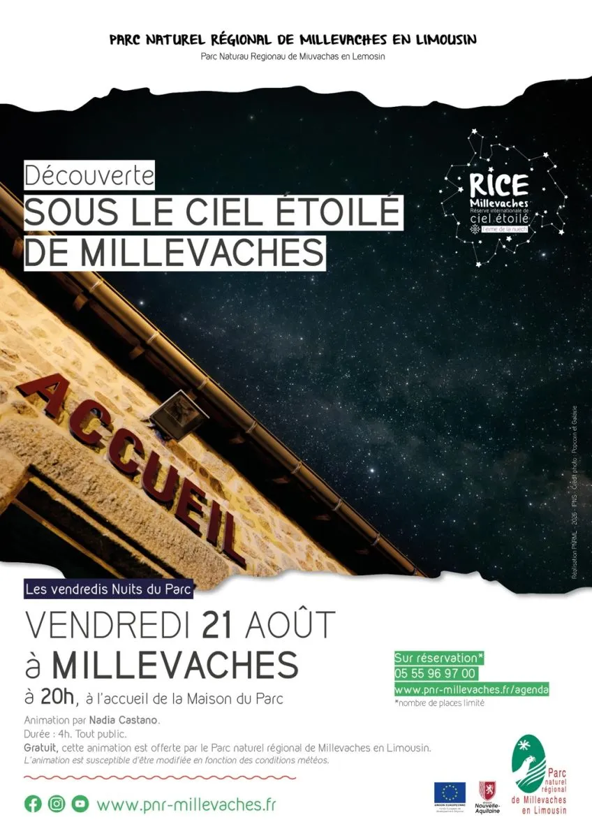 Sous le ciel étoilé d ... - Crédit: PNR MILLEVACHES