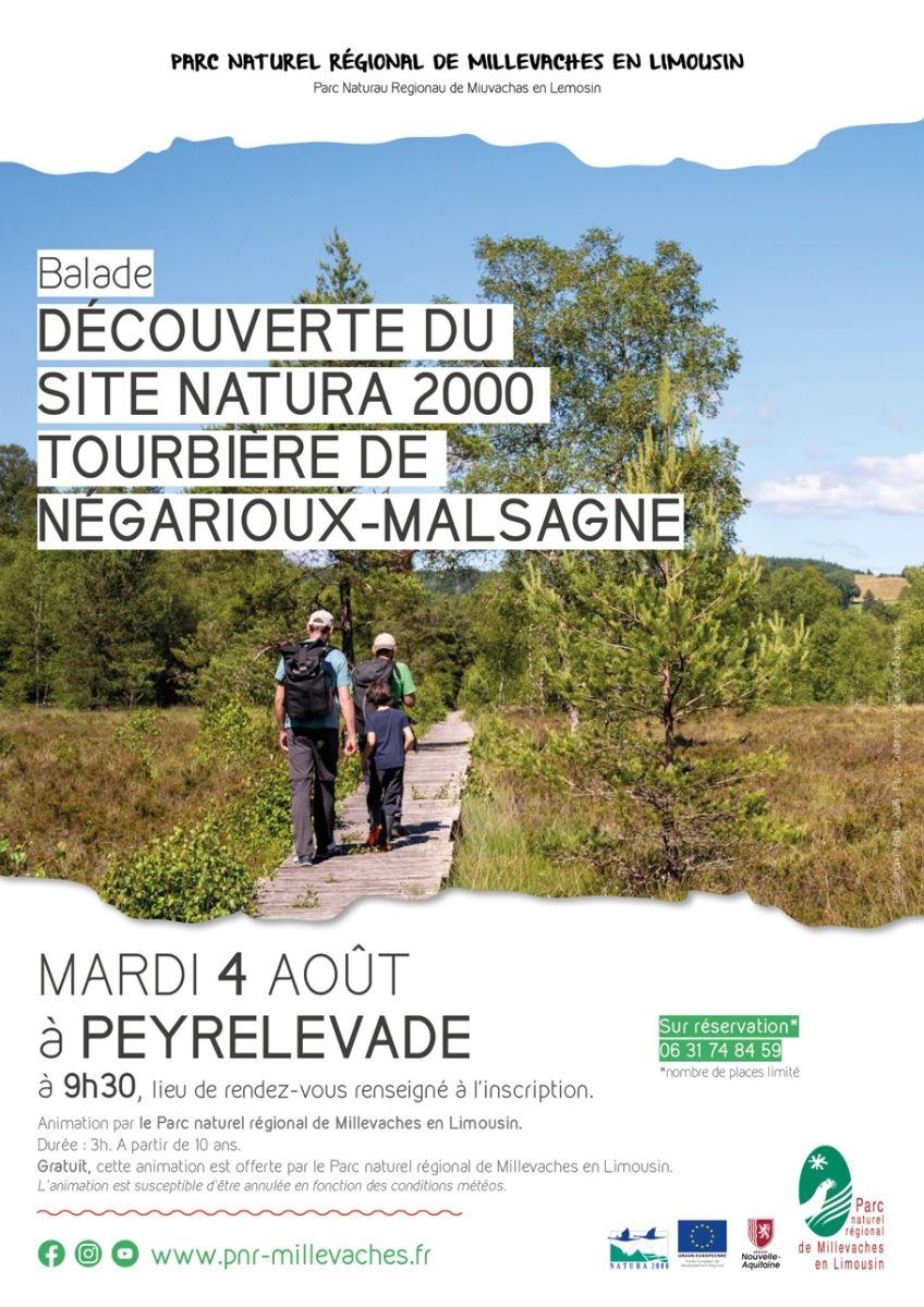 Découverte du site Natura 2000 Tourbière de Né ...