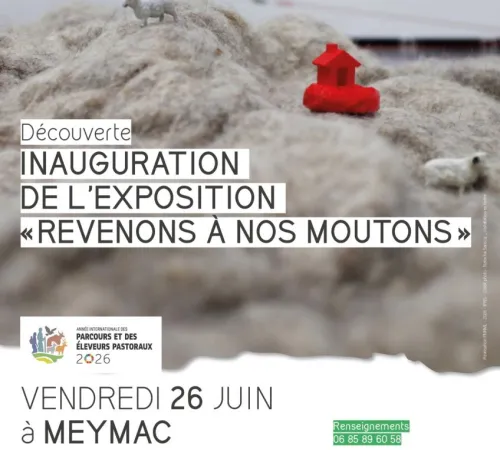 Inauguration de l'exposition "Revenons à nos moutons"