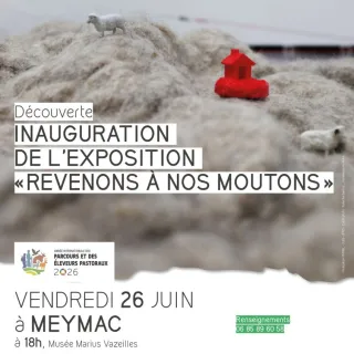 Inauguration de l'exposition "Revenons à nos moutons"