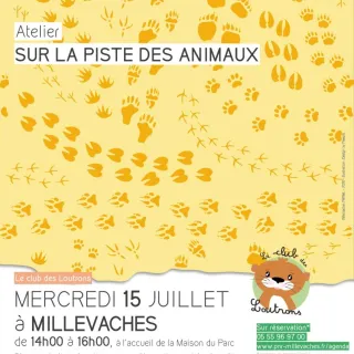 Atelier sur la piste des animaux