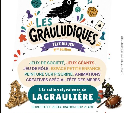 Les Grauludiques : Fête du jeu