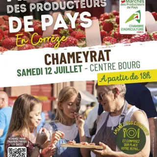 Marché des Producteurs de Pays de Chameyrat