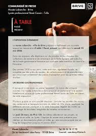 Exposition: A table ! Passé, présent (Musée La ...