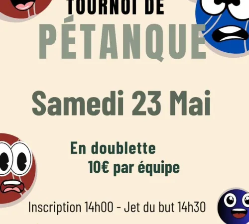Domaine de Lascaux : Tournoi de pétanque