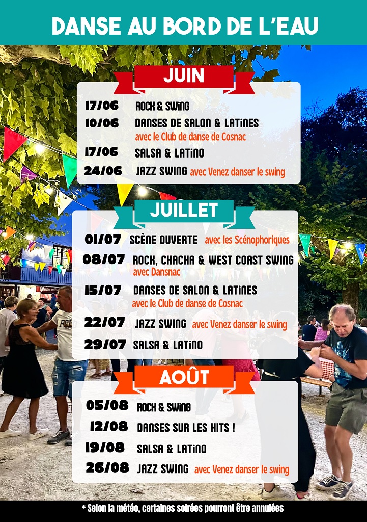 Cartouche & Cravate : soirée danse au bord de  ...