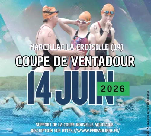 Compétition de natation en eau libre