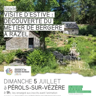 Visite d'estive : découverte du métier de bergère à Razel