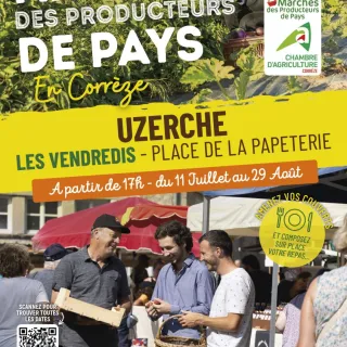 Marché des Producteurs de Pays d'Uzerche