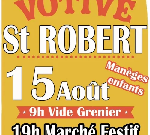 Vide grenier à Saint-Robert