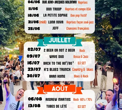 Cartouche & Cravate : soirée guinguette & concert live