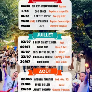 Cartouche & Cravate : soirée guinguette & concert live
