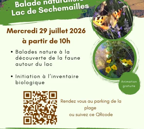 Balade naturaliste au lac de Séchemaille