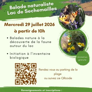 Balade naturaliste au lac de Séchemaille