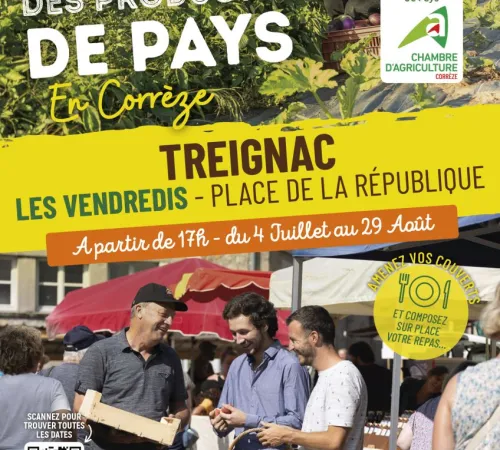 Marché des Producteurs de Pays de Treignac
