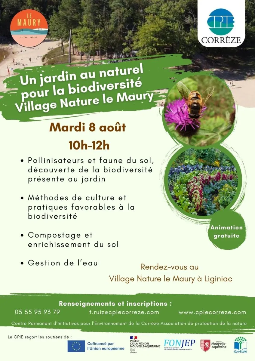 Un jardin au naturel ... - Crédit: CPIE