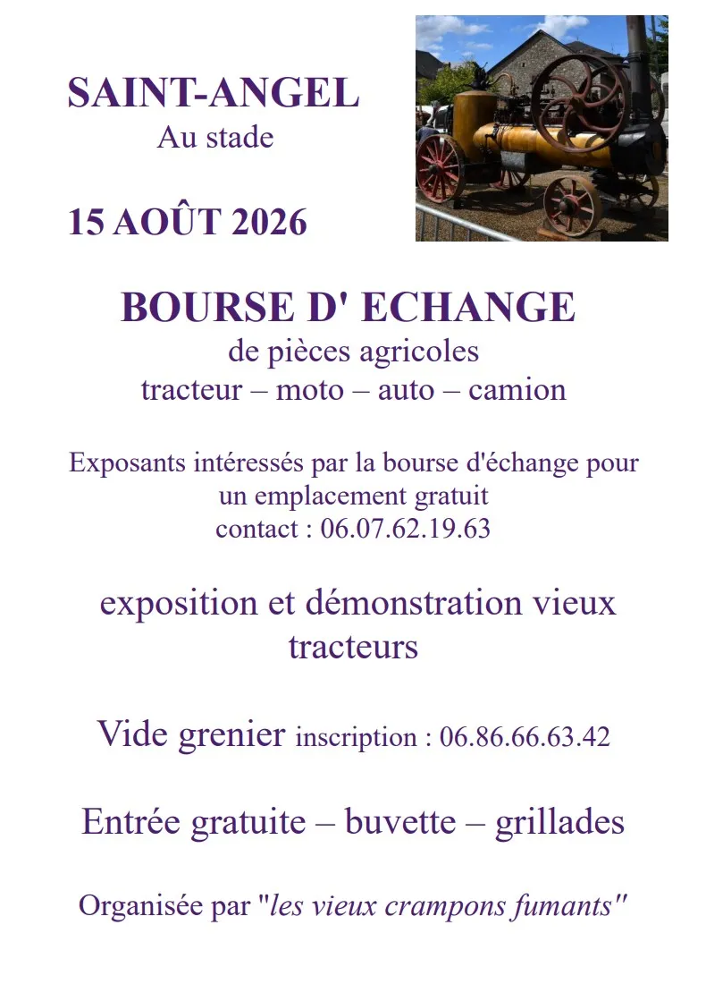 Bourse d'échanges de ... - Crédit: LES VIEUX CRAMPONS FUMANTS