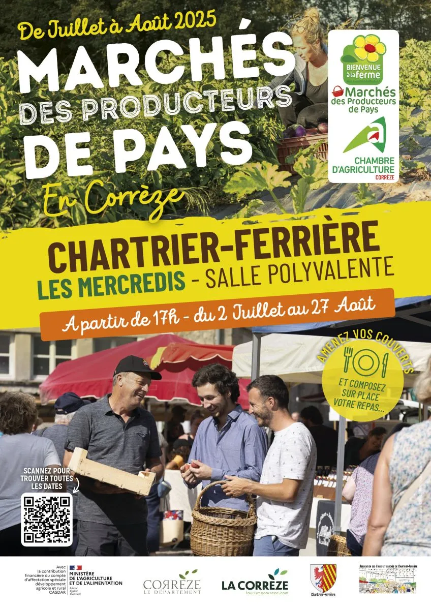 Marché des Producteur ... - Crédit: Chambre d'Agriculture de la Corrèze
