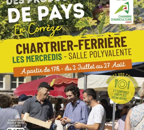 Marché des Producteurs de Pays de Chartrier-Ferrière