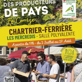 Marché des Producteurs de Pays de Chartrier-Ferrière
