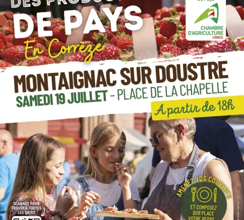 Marché des Producteurs de Pays de Montaignac-sur-Doustre