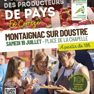 Marché des Producteurs de Pays de Montaignac-sur-Doustre