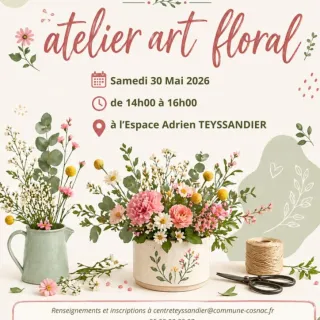 Atelier art floral