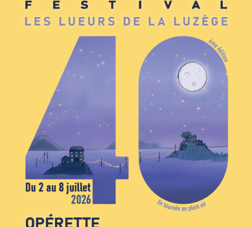 Spectacle Opérette Les lueurs de la Luzège