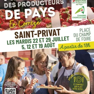 Marché des Producteurs de Pays de Saint Privat